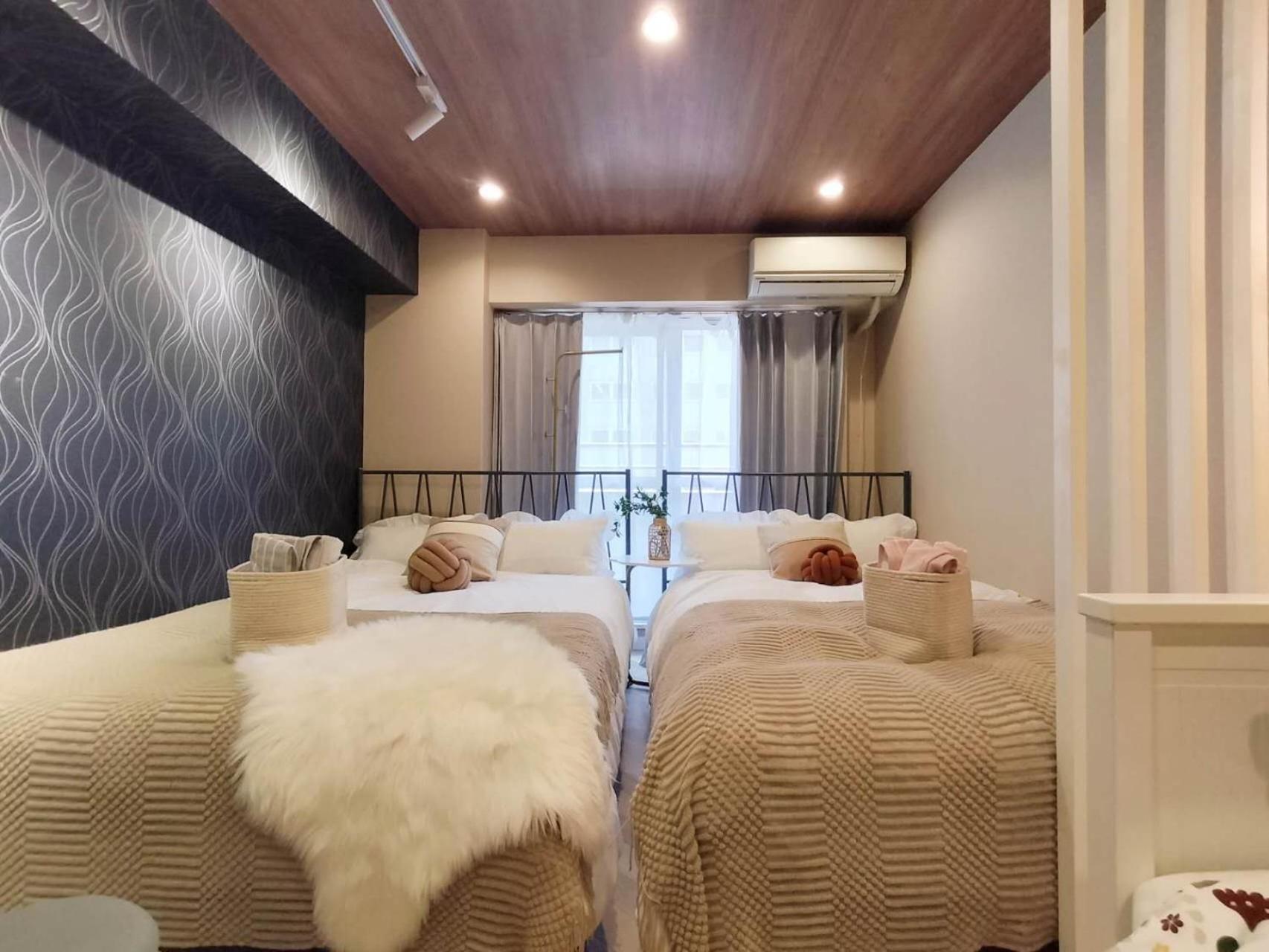 Appartement 新宿 シングルルーム 複数ベッド、キッチン、ダイニングテーブル完備、短期、中期滞在に最適。 *